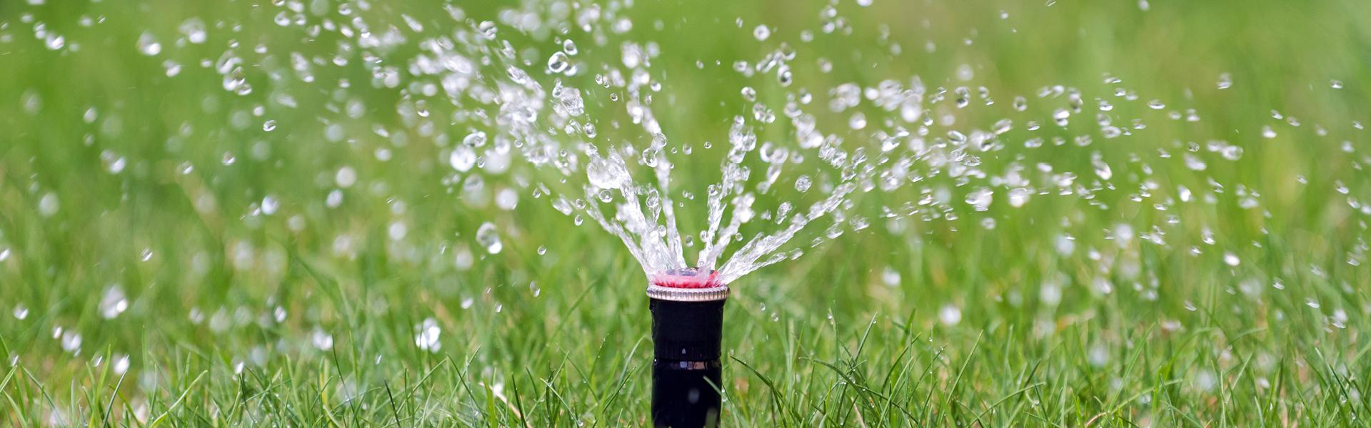 Image of lawn sprinkler